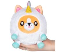 Squishable - Undercover Snacker Corgi en Licorne - Collection Undercovers - 17 cm - Peluche douce animal en peluche à collectionner - Billes