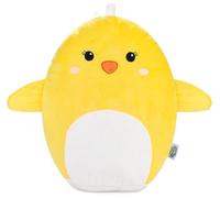 SQUISHBRUBIES Kiki il Pulcino - Peluche di 35 cm - Peluche Morbidissimo - Peluche da Coccolare, Regalare e Collezionare - Giallo