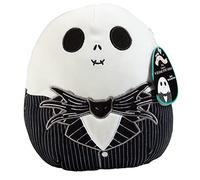 Squishmallow 8" Nightmare Before Christmas Jack Skellington - Ufficiale Kellytoy Halloween Holiday Plush - Carino and Soft Stuffed Animal Toy - Grande regalo per bambini