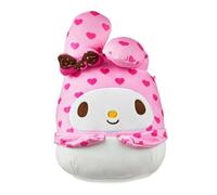 Squishmallow My Melody Sanrio Hello Kitty - Peluche di San Valentino con licenza ufficiale, morbido e spugnoso peluche da collezione, regalo per bambini, ragazze, ragazzi e tutte le età