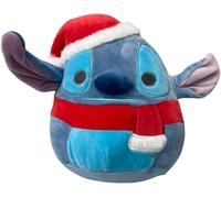 Squishmallow Ufficiale KellyToy 8" Disney Stitch Natale Peluche Holiday