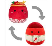 Squishmallows 12.7cm Flip-a-Mallows Odion E Illia Peluche Morbido Giocattolo