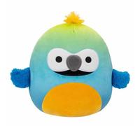 Squishmallows - 19 cm Plush P17 - Baptise the Blue/Yellow Macaw Black