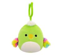 Squishmallows 3.5" Clip-On Wolfe The Parrot
