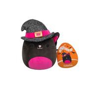 Squishmallows Catarina il cappello nero con gatto strega di peluche di Halloween da 19,1 cm