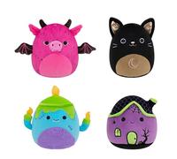 Squishmallows Confezione da 4 pezzi di peluche originali Jazwares (piccola) (esclusiva Amazon)