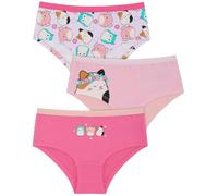 Squishmallows Confezione da Tre Slip Hipster da Bambina 95% Cotone / 5% Elastan - 11-12 Anni: 152cm