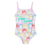 Squishmallows Costume da bagno intero per bambine, Multi, 9-10 Anni