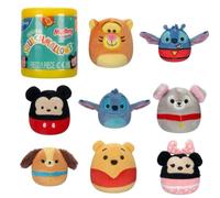Squishmallows Disney - Peluche della squadra misteriosa, 6,3 cm
