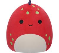 Squishmallows Dolan The Red Dino con Verde Spots Ufficiale Peluche 19cm