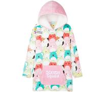Squishmallows Felpa con Cappuccio Bambina Adolescenti 6-14 Anni, Carino Pile Coperta Felpa Oversize, Regali per Lei