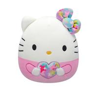 Jazwares Peluche Squishmallows Hello Kitty 25 cm con cuore Serie 2
