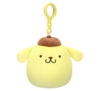 Squishmallows - Hello Kitty and Friends - Personaggi Clip on 10 cm - Pompompurin