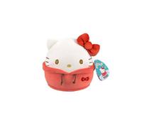 Squishmallows Hello Kitty Peluche con cuore 25 cm