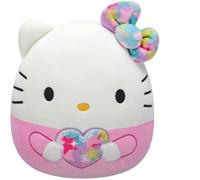 Squishmallows Hello Kitty Peluche con cuore 25 cm