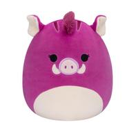 Squishmallows Jenna The Viola Boar Originale 19cm Morbido Peluche Giocattolo