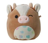 Squishmallows Kellytoy 2023 Pasqua Griella La Mucca 12,7 cm Marrone