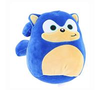 Squishmallows Kellytoy SEGA Sonic, Knuckles, Tails, Shadow Peluche (17,8 cm Sonic The Hedgehog)