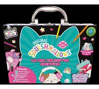 Squishmallows. La mia valigetta creativa. Con 5 matite a due colori. Con 1...
