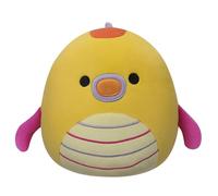 Squishmallows Leif SQCR05375 - Drago marino giallo con ventre a strisce, 19,1 cm, multicolore