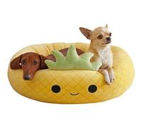 Squishmallows Letto originale per animali domestici Maui l'ananas da 76,2 cm - grande letto per animali domestici in peluche ultra morbido ufficiale