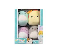 Squishmallows Micromallows, 4 Pack Plush 2.5" (Gordon, Tex, Tabitha, Irina)