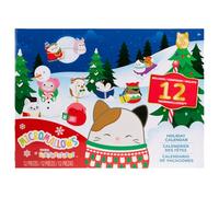 Squishmallows Micromallows Calendario dell'Avvento 2025 di 12 giorni, incluso Cam The Cat Christmas Edition, Tom The Festive Christmas Tree, Nick as Santa, Manny the Snowman e molti altri!