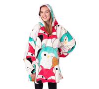 Squishmallows Multicolore Multi Character Felpa con cappuccio coperta Donne