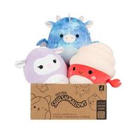 Squishmallows Mystery Pack - Confezione originale di peluche di piccole dimensioni, 20,3 cm, per bambini dai 3 anni in su, varierà nella scatola a sorpresa che include tre originali da 20,3 cm
