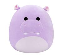 Squishmallows SQCR07702 - Peluche ufficiale Jazwares Hanna l'ippopotamo, 40 cm, morbidissimo peluche