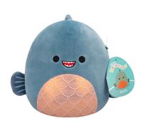 Squishmallows Original 19,1 cm - Kurtz il Piranha blu-verde