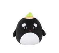 Squishmallows Original 7.5-Inch Kai the Black Sushi Orca Whale Collectable Cut