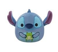 Squishmallows Original Disney 10-Inch Stitch Holding Frog - Official Plush - Dis