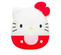 Squishmallows JWHK-12KR Sanrio 12-Inch Red Dress Add Hello Kitty to Your Squad,
