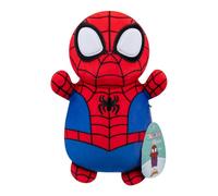 Squishmallows Original Marvel Spidey and His Amazing Friends - Peluche ufficiale Jazwares di Spidey HugMees, 25,4 cm, di medie dimensioni, ultra morbido