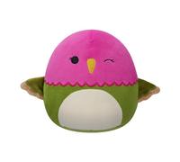 Squishmallows Original Peluche de 19 cm - Na'Ima le Colibri Rose et Vert