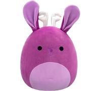 Squishmallows Originale Maria Del Mar il Jackalope viola con corna scintillanti - Peluche ufficiale Jazwares - Peluche da collezione morbido e soffice
