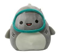 Squishmallows Peluche di Gordon lo squalo (con occhiali blu), 12,7 cm