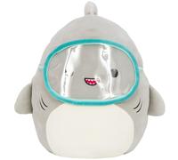Squishmallows Peluche di Gordon lo squalo (con occhiali blu), 20 cm