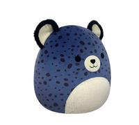 Squishmallows Peluche ghepardo blu navy, 30,5 cm, motivo a pois
