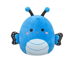 Squishmallows Peluche originale da 19 cm - Waverly le Papillon Bleu
