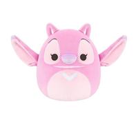 Squishmallows - Peluche originale Disney a forma di angelo, 20,3 cm, per bambini, ufficiale Disney Stitch, rosa