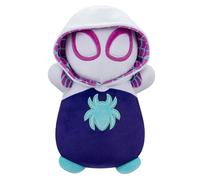 Squishmallows Peluche originale Marvel Spidey and His Amazing Friends, 25,4 cm, fantasma-ragno, HugMees, di medie dimensioni, prodotto ufficiale Jazwares