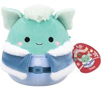 Squishmallows Peluche originale Troye the Teal Troll da 19 cm, vestito invernale per le vacanze, carino peluche da collezione, per bambini, peluche carino, adatto per ragazze e ragazzi dai 3 anni in