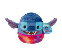 Squishmallows Peluche Originale Disney 20,3 cm Tie-Dye Stitch Che Indossa Un Beanie Plush - Little Ultrasoft Official Jazwares Peluche