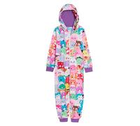 Squishmallows Pigiama per Ragazze Caldo Pile Tutto in Uno Squish Squad Pigiama per Bambini Pigiama in Pile Abbigliamento da casa