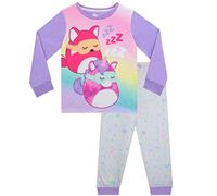 Squishmallows Pigiama per Ragazze Viola 11-12 Anni