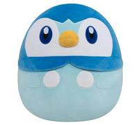 Squishmallows Pokemon Piplup Toy, aggiungi Piplup alla tua squadra, peluche ultra morbido, ufficiale (25,5 cm)