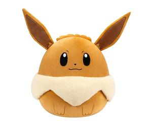 SQUISHMALLOWS Pokémon SQPK00071 - Evoli 35 cm, Pokémon ufficiale, peluche super morbido
