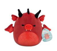 Squishmallows Salame il drago rosso originale da 19 cm